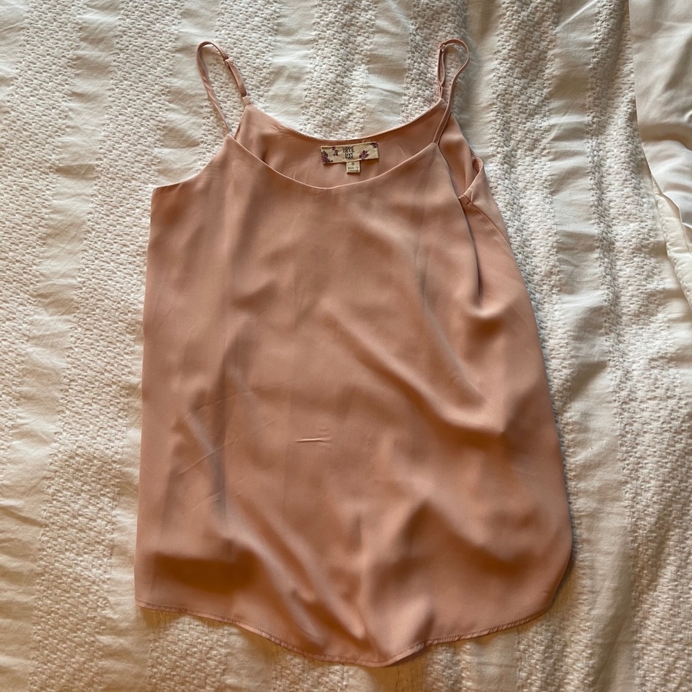 Spaghetti strap tank top